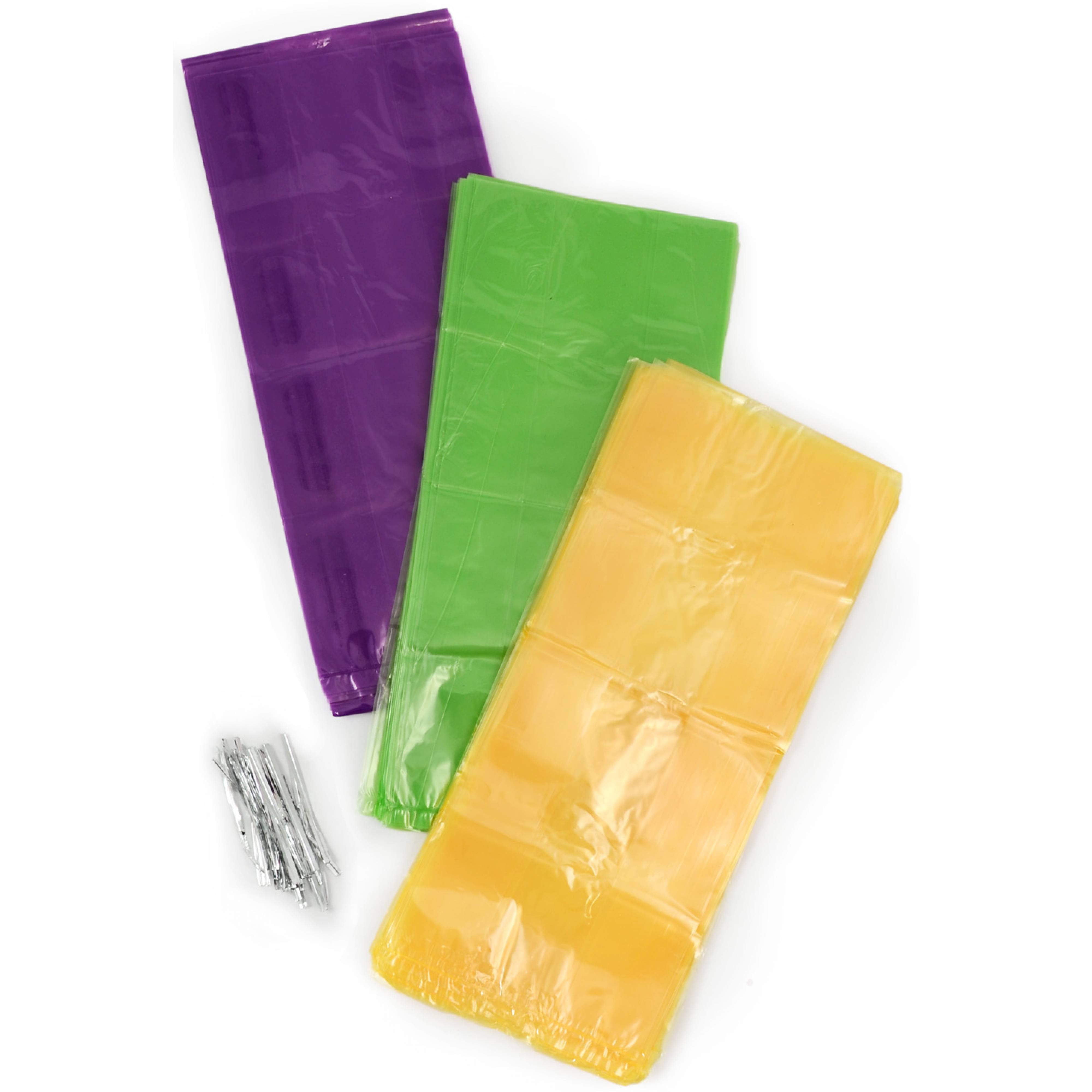 Cello Treat Bags: Green (36)
