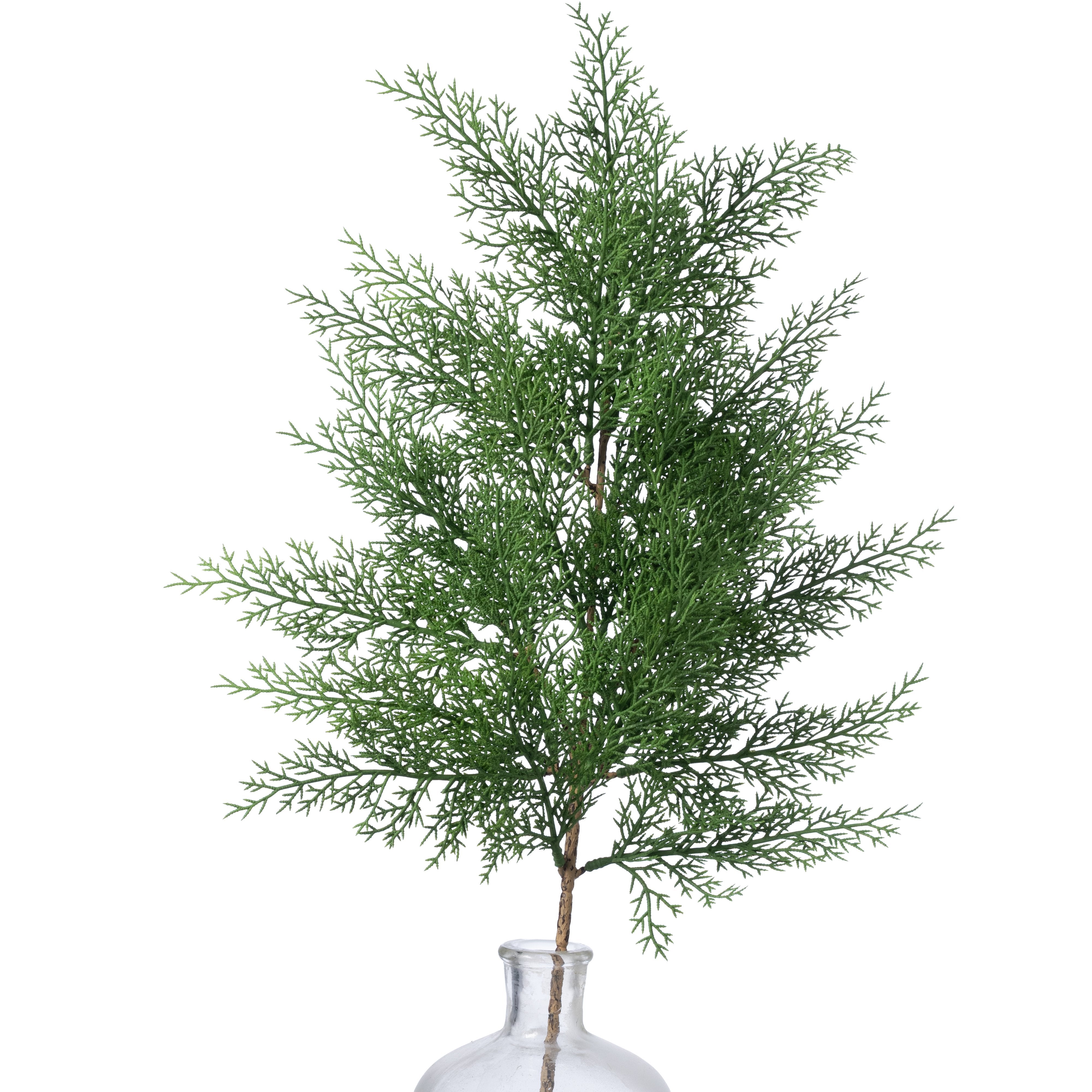 26" Evergreen Cedar Spray: Green Item Number: 512016