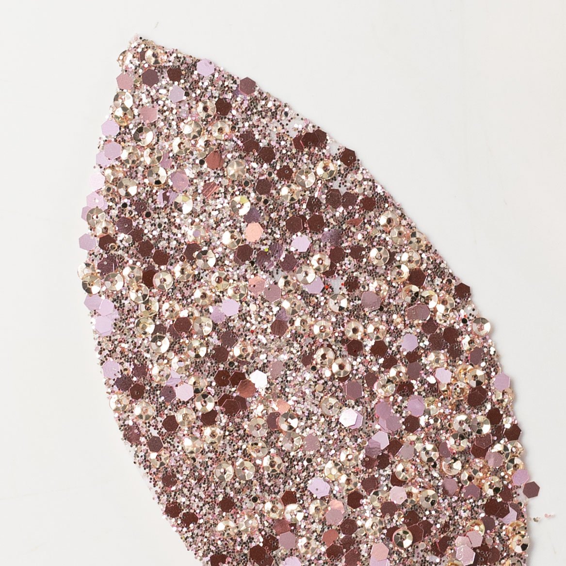 27" Glitter Leaf Spray: Rose Gold Lifestyle Photo