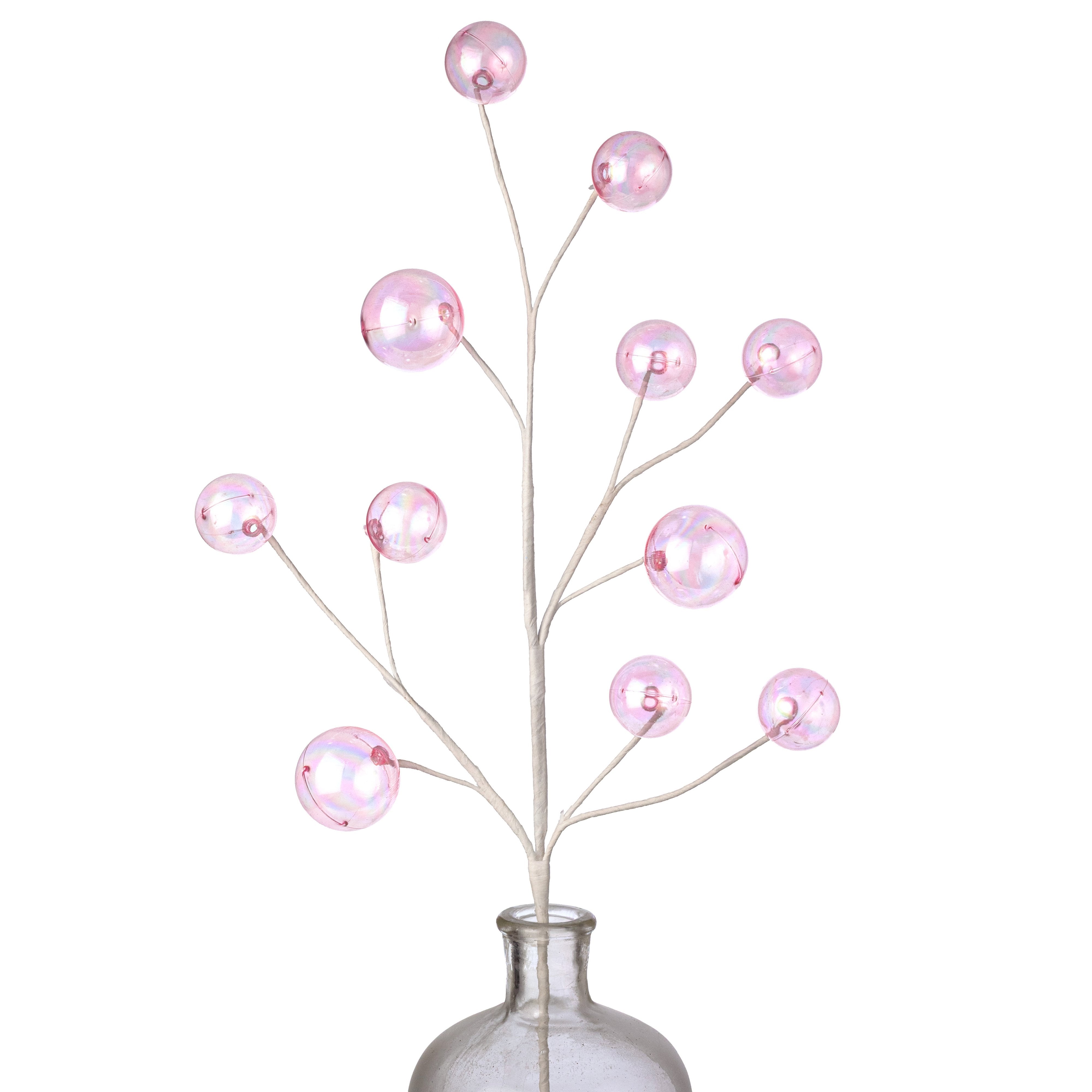 28" Bubble Ball Spray: Iridescent Pink Item Number: 86808PK