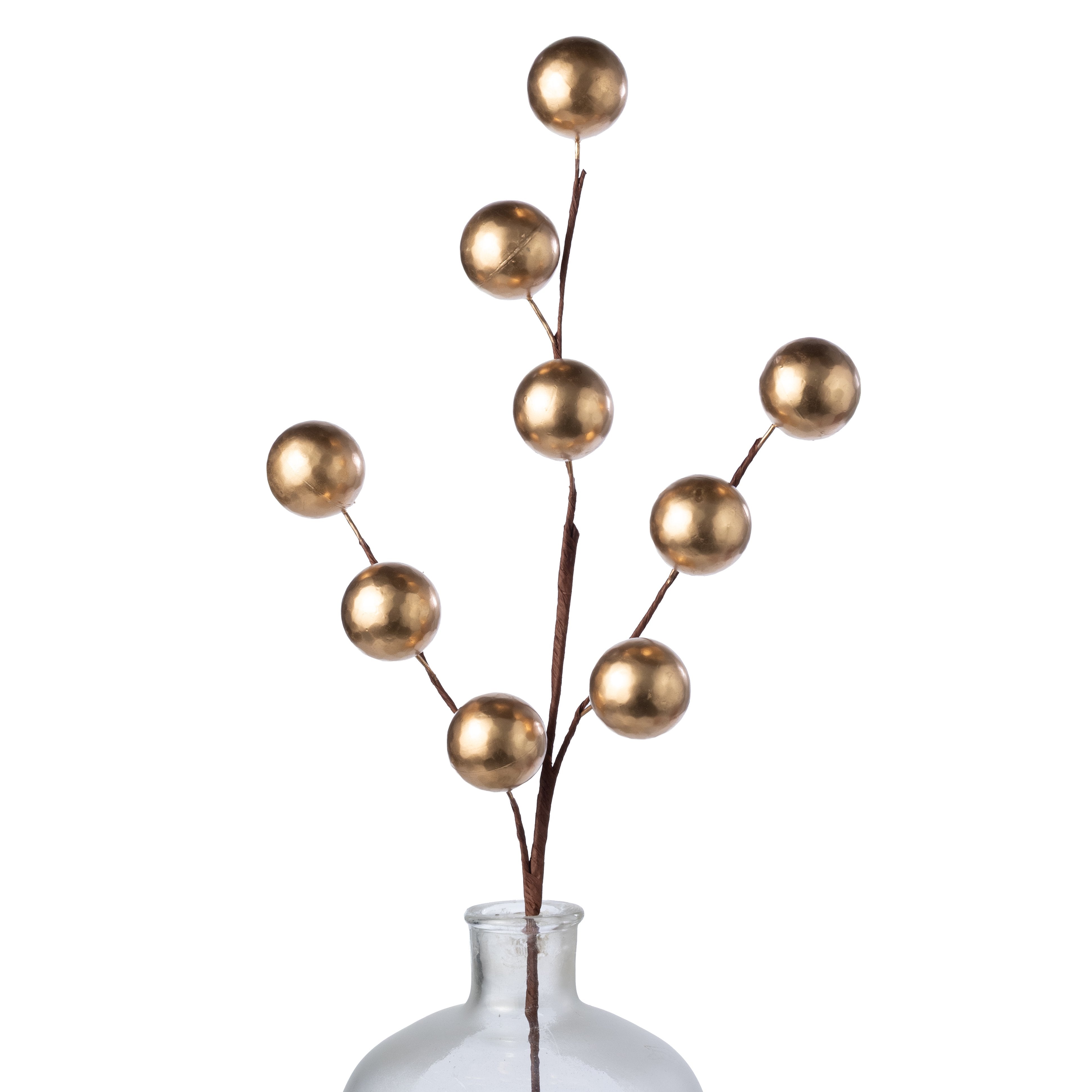 28" Oversized Ball Spray: Shiny Gold Item Number: EC447408