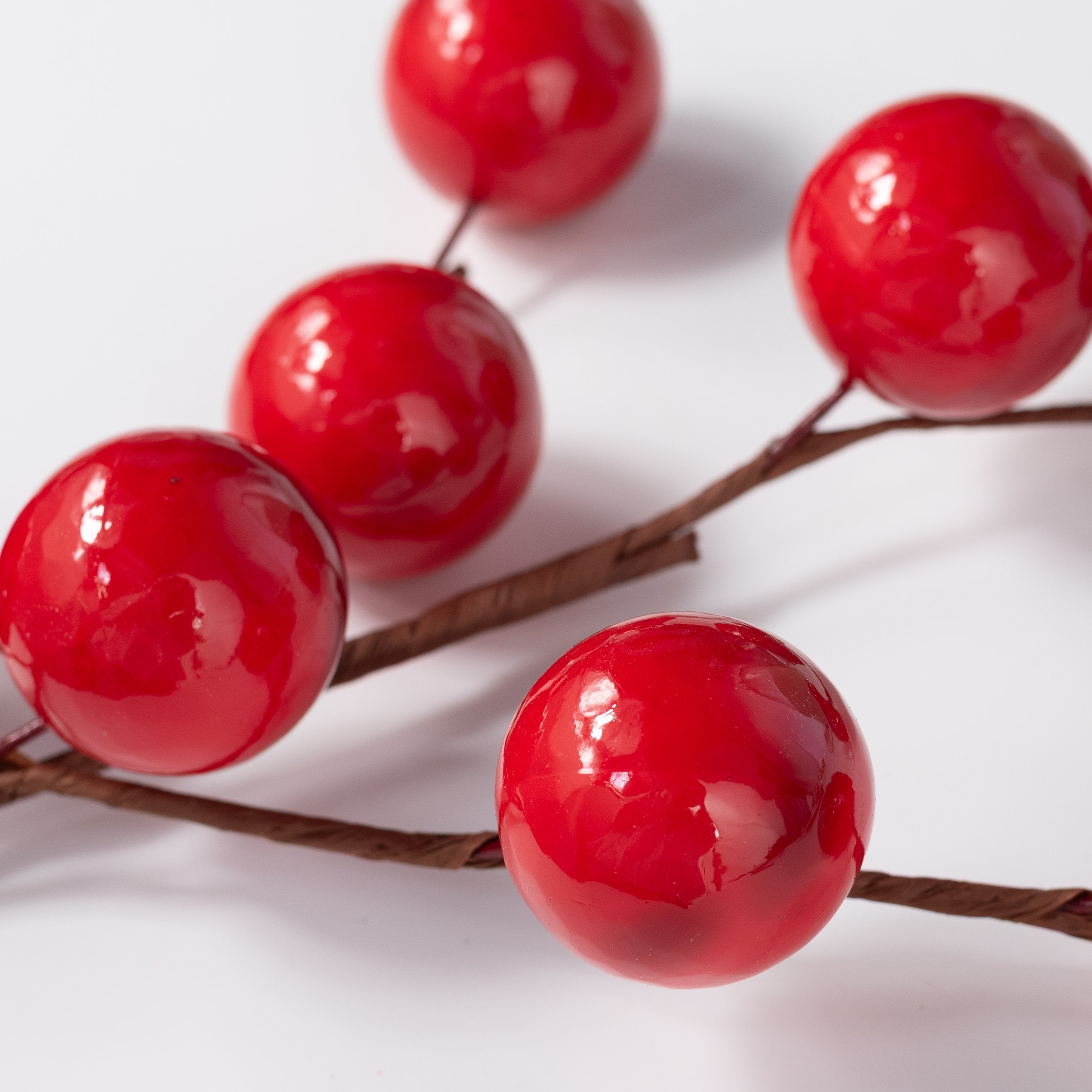 28" Oversized Ball Spray: Shiny Red Lifestyle Photo