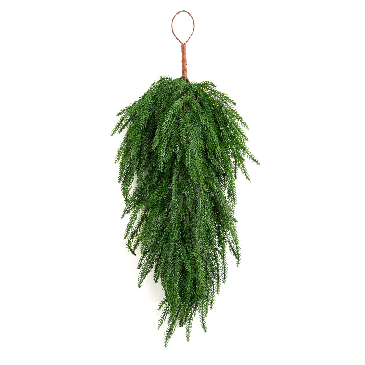28" Soft Touch Norfolk Pine Teardrop: Fresh Green Item Number: 511783