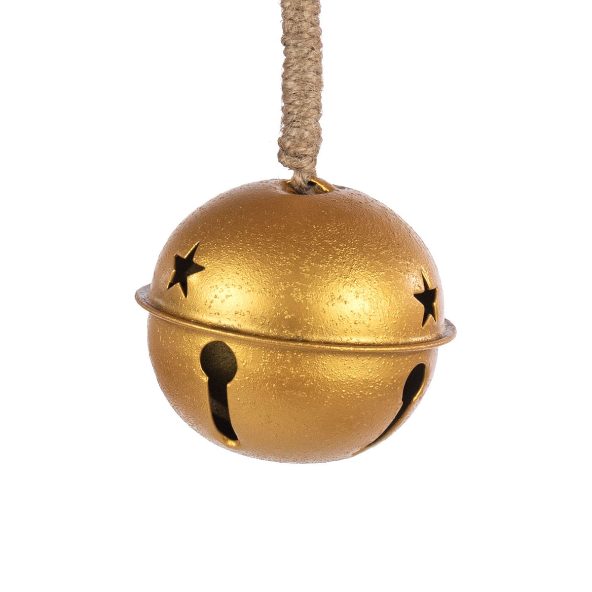 3.5" Jingle Bell Ornament: Antique Shiny Gold Item Number: XC428508