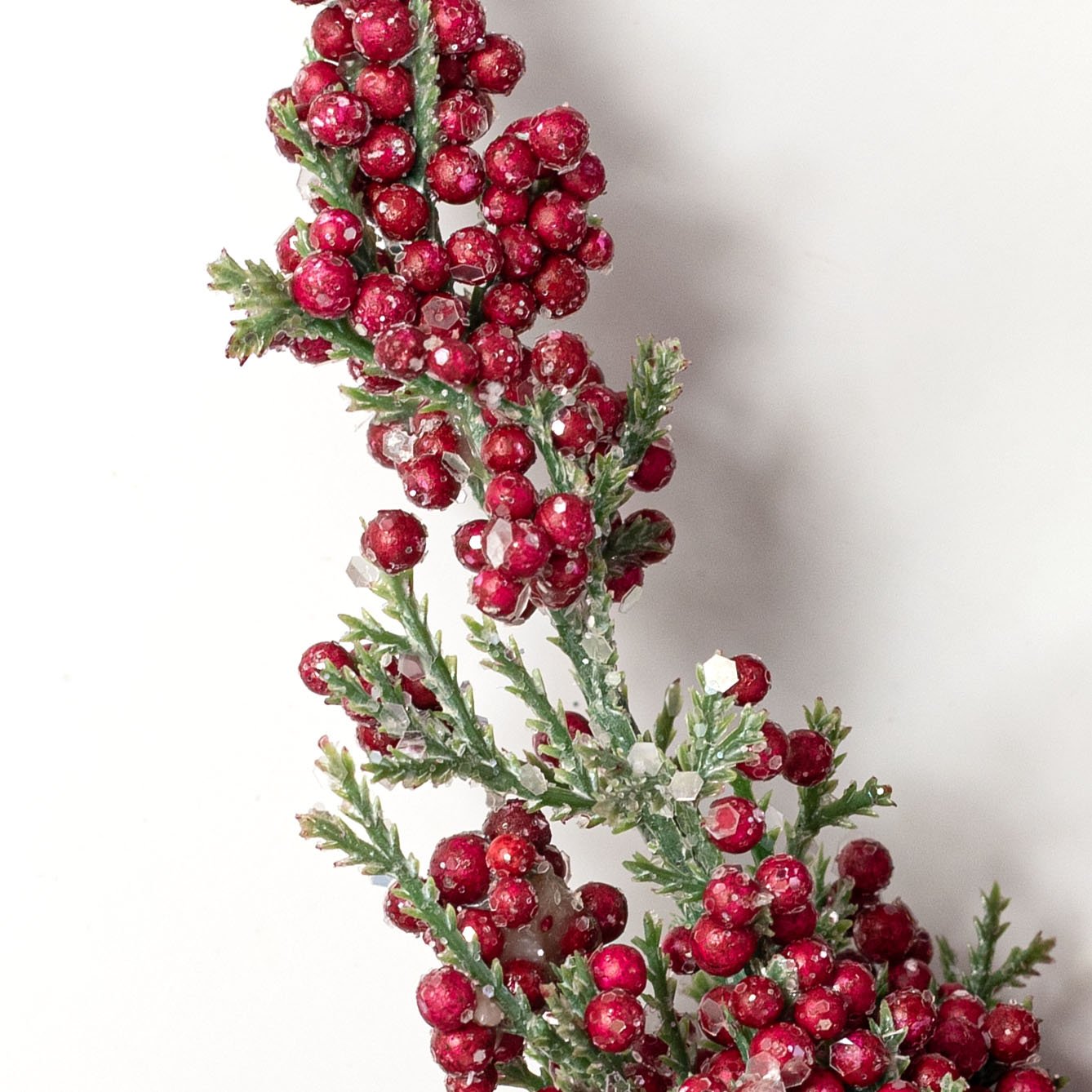 30" Mini Berry Cluster Spray: Cranberry Red Lifestyle Photo
