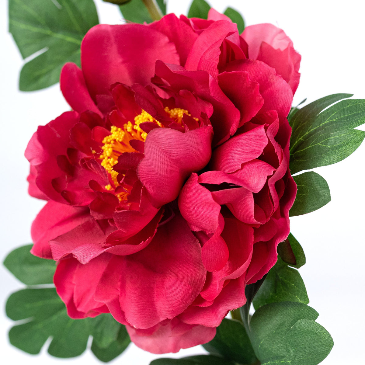 30" Peony Flower & Bud Spray: Fuchsia Pink detail photo 5