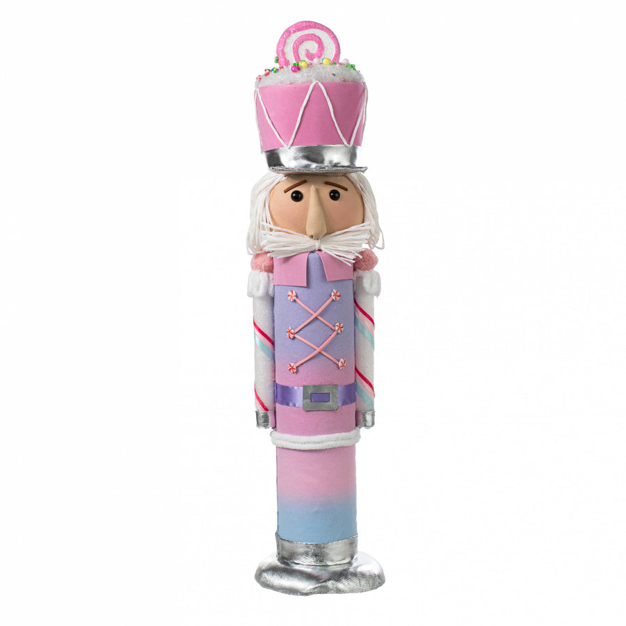 22" Nutcracker Figurine: Pastel Pink