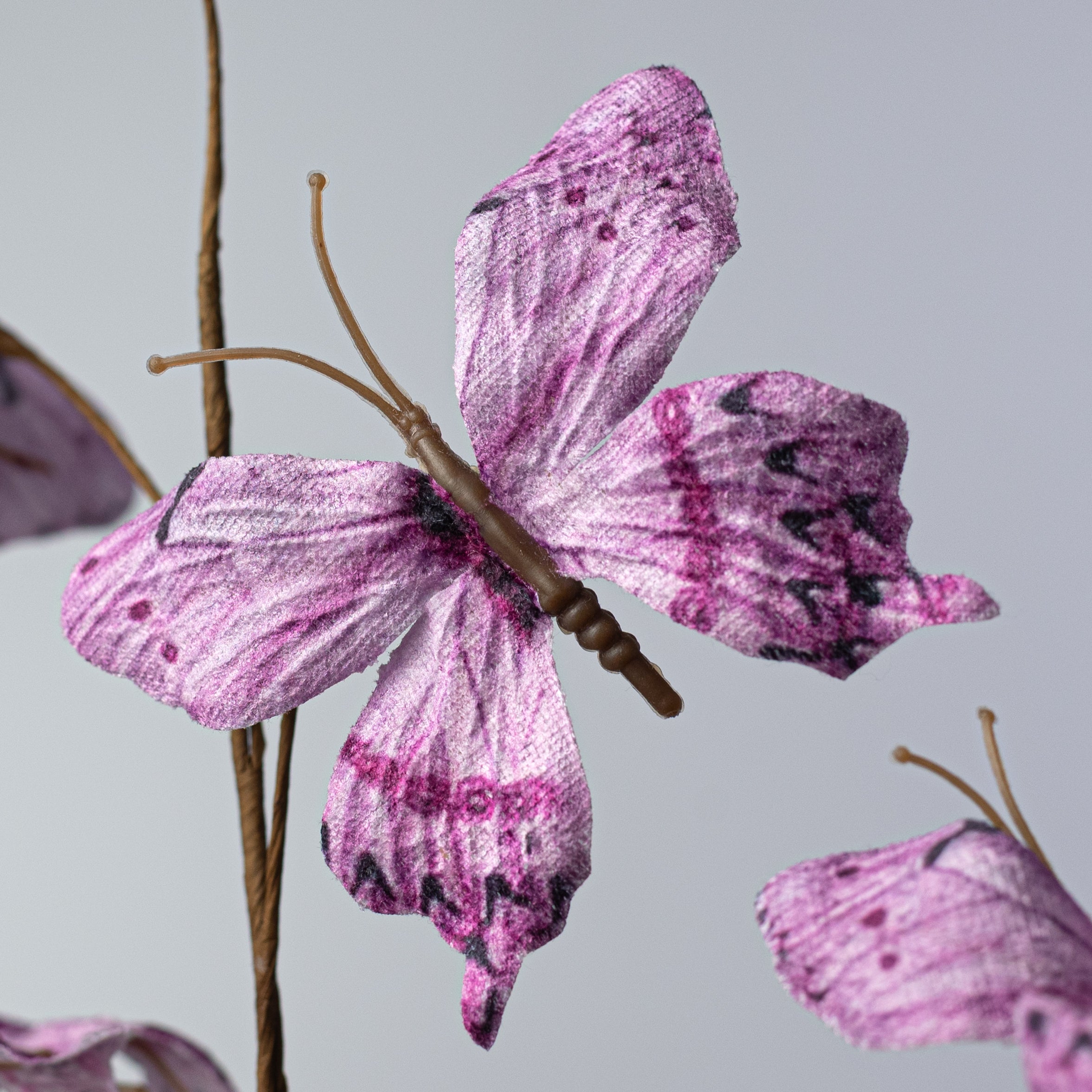 32" Fabric Butterflies Spray: Lavender Purple Lifestyle Photo