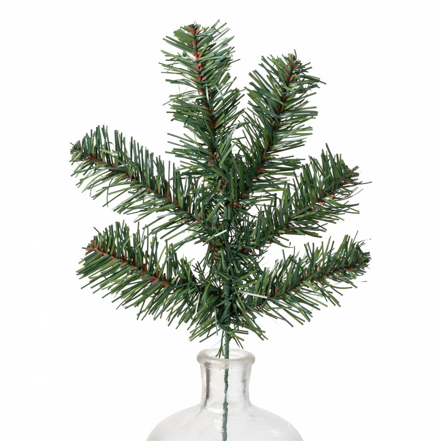 18" Sugar Pine Pick: Two-Tone Green