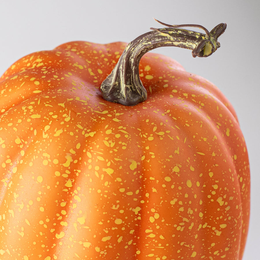 6.5" Artificial Pumpkins: Orange (Set of 2)
