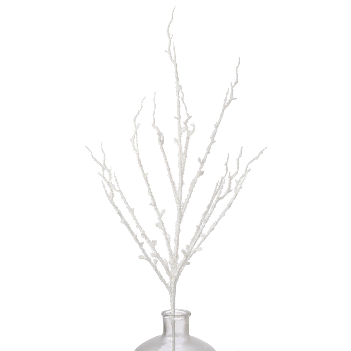 36" Snowy Glittered Branch: Flocked White Item Number: 2831131WH