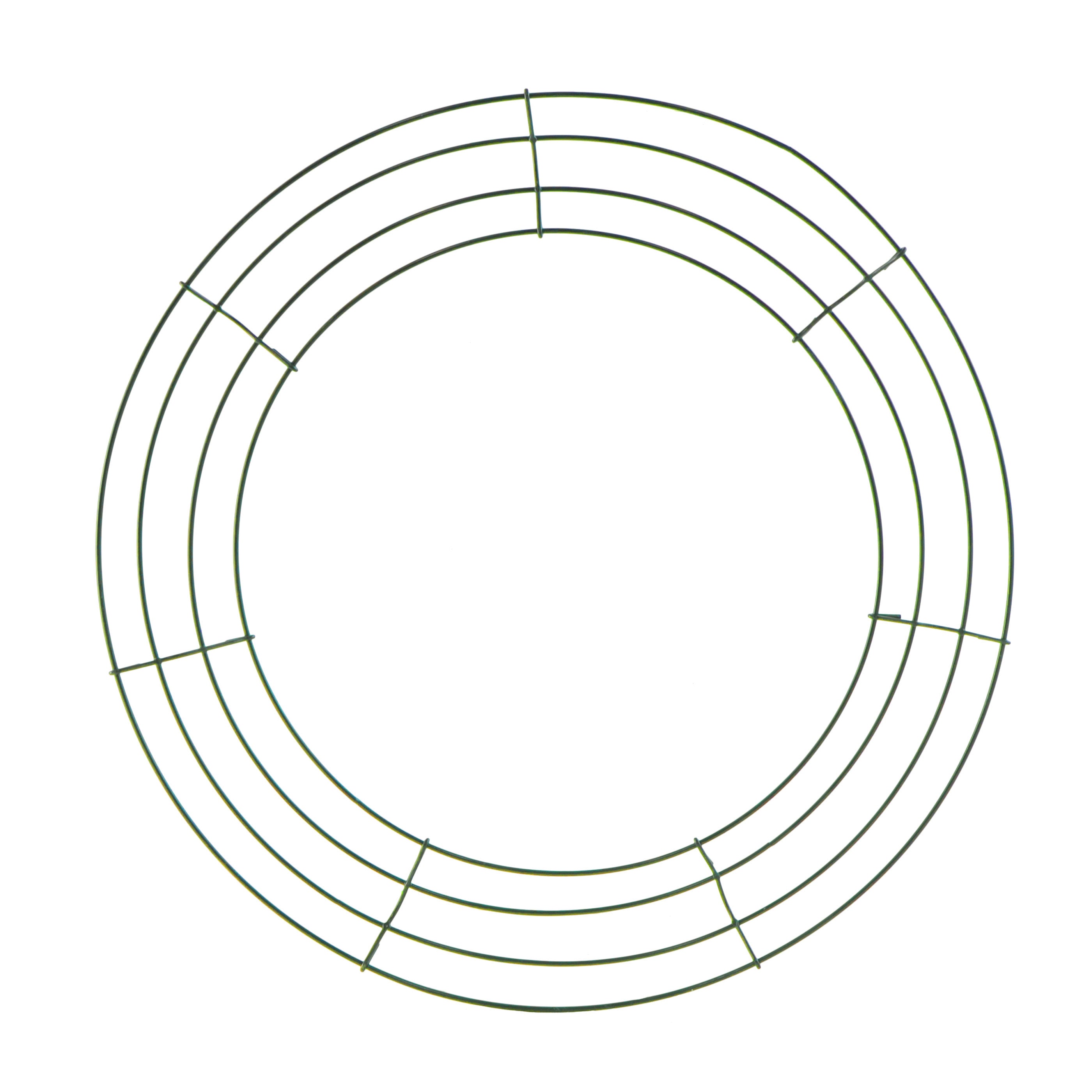 Box Wire Wreath Form: 14 Inch Round