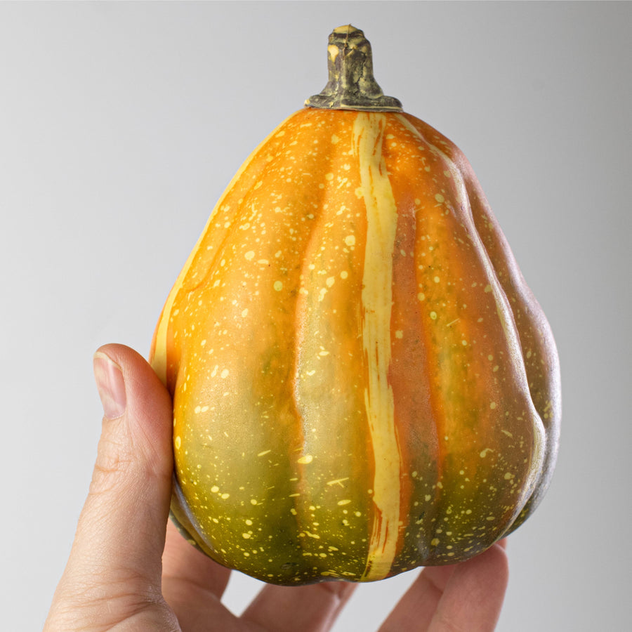 Assorted Artificial Pumpkins & Gourds: Orange & Yellow (Bag of 6)