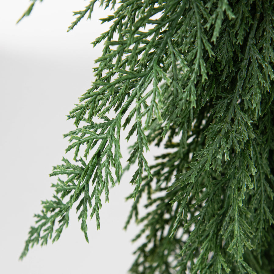 6' Deluxe Faux Cedar Arborvitae Garland
