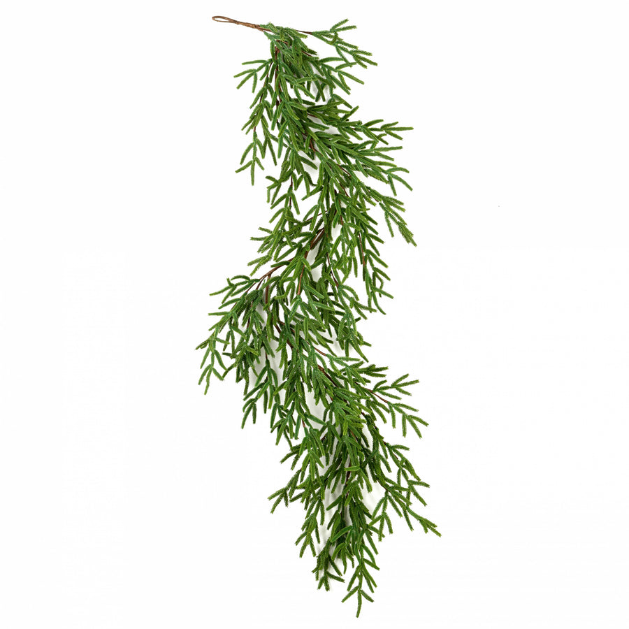 6' Real Touch Norfolk Island Pine Garland