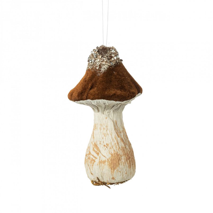 7" Bejeweled Mushroom Ornament