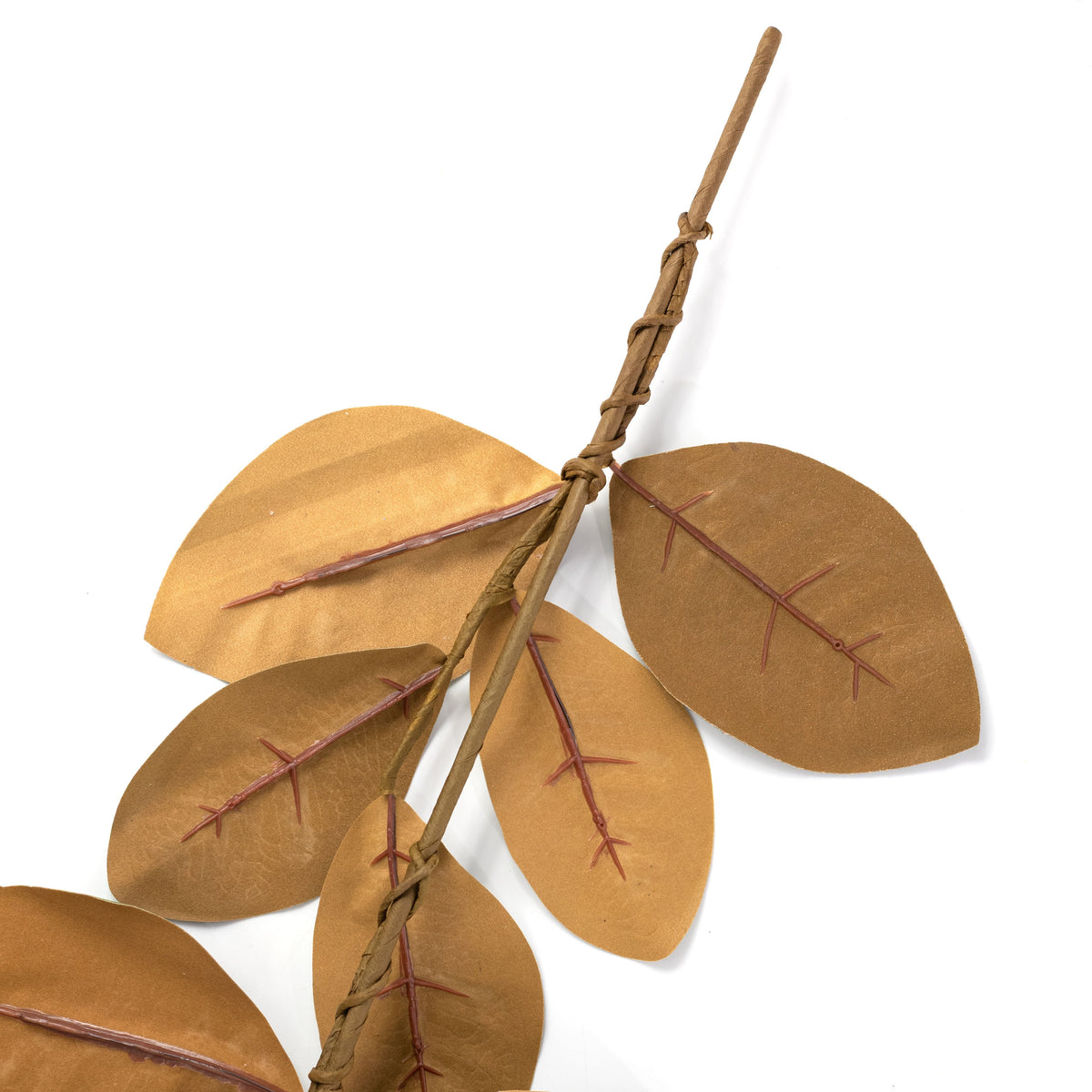 48" Sweetbay Magnolia Leaves Garland detail photo 4