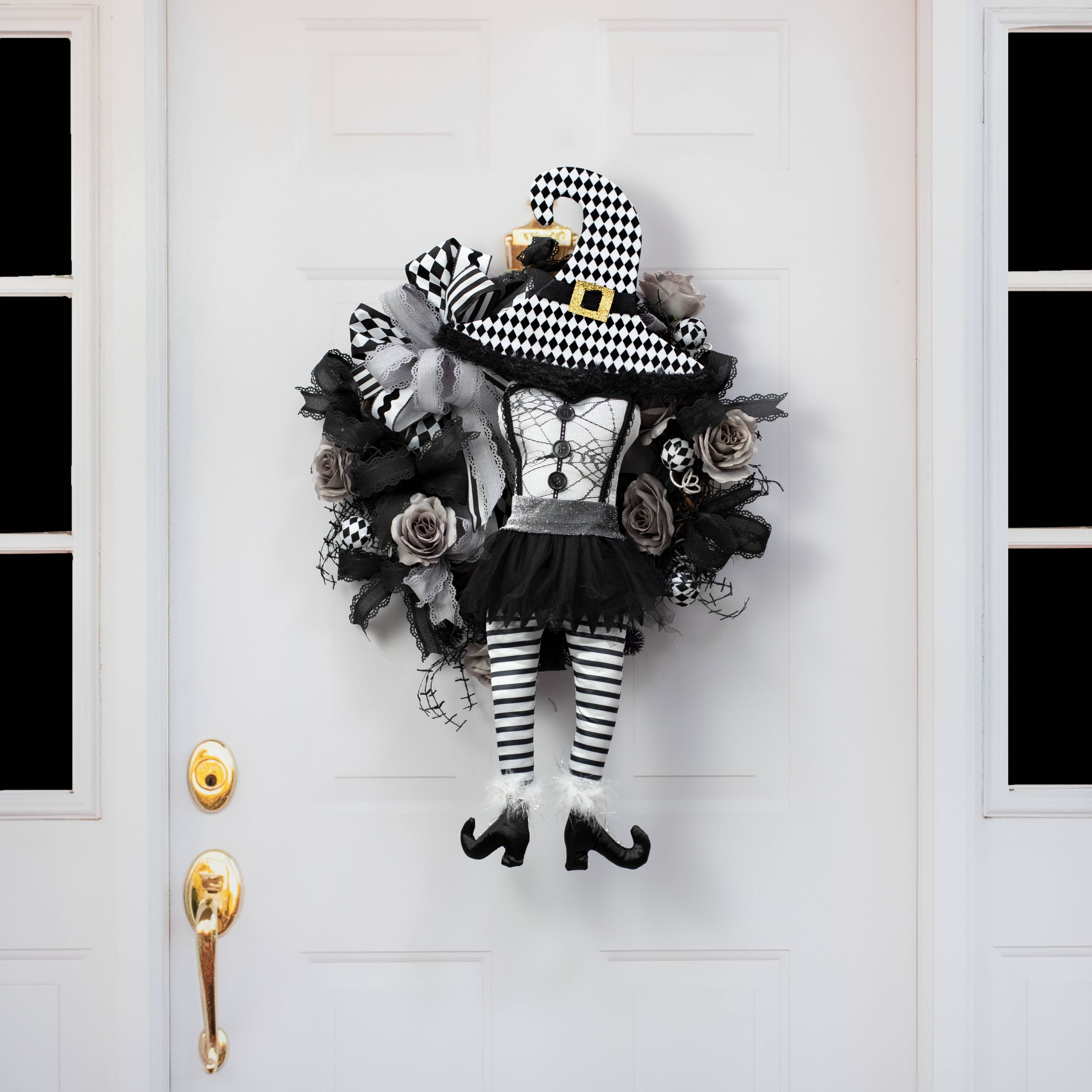 22" Mrs. Frankenstein Body: Black & White