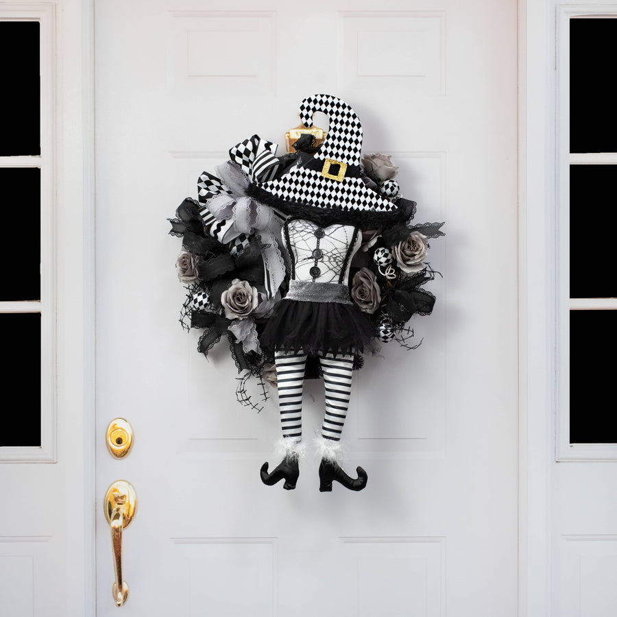 22" Mrs. Frankenstein Body: Black & White