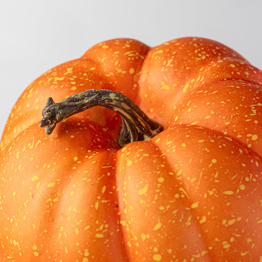 6" Artificial Pumpkins: Orange (Set of 2)