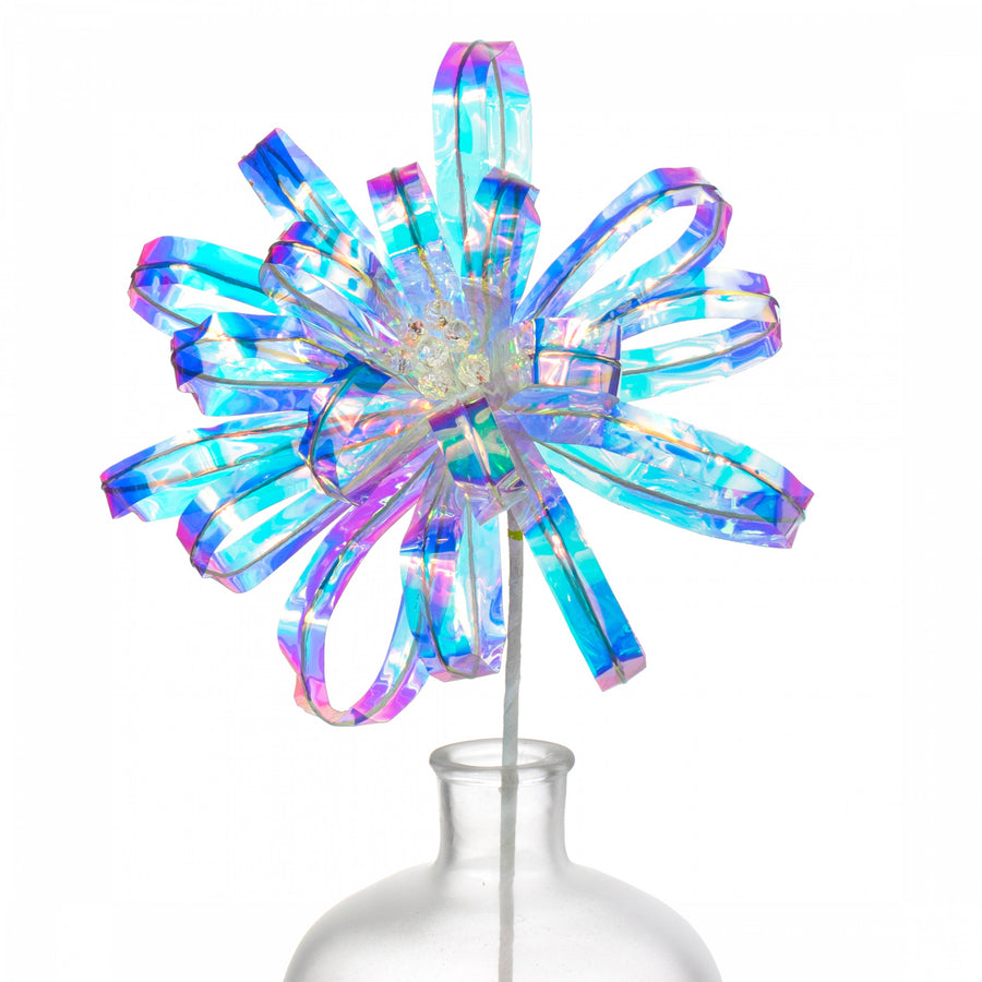 24" Flower Stem: Iridescent