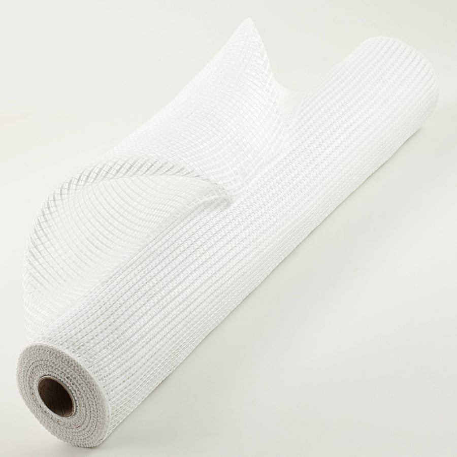 21" Wide Strip Mesh: White