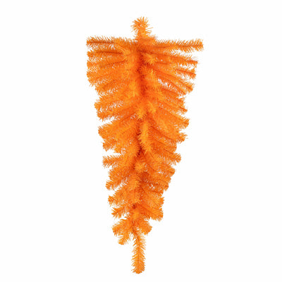 36" Pine Teardrop Swag: Orange (90 Tips)