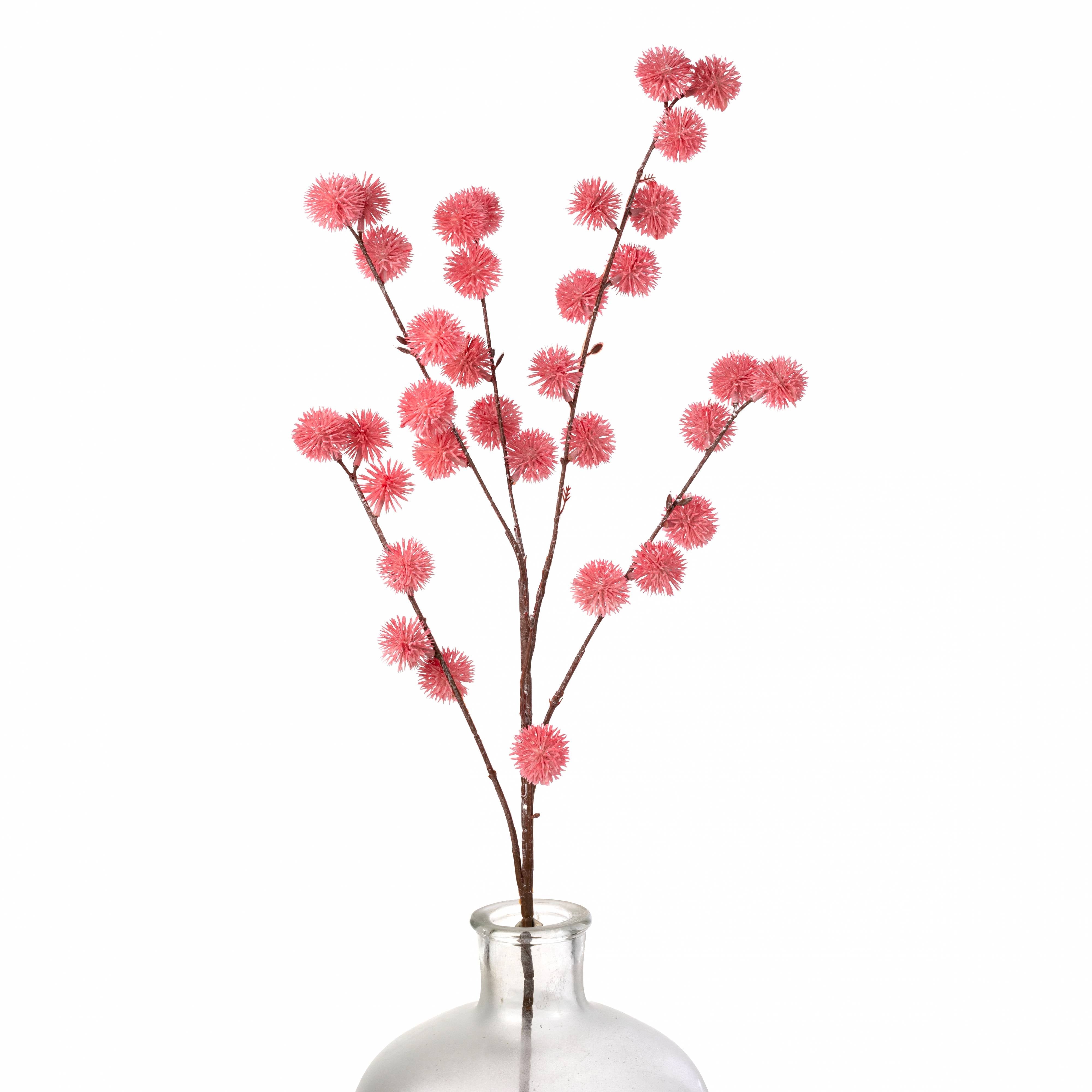36" Spike Ball Spray: Pink