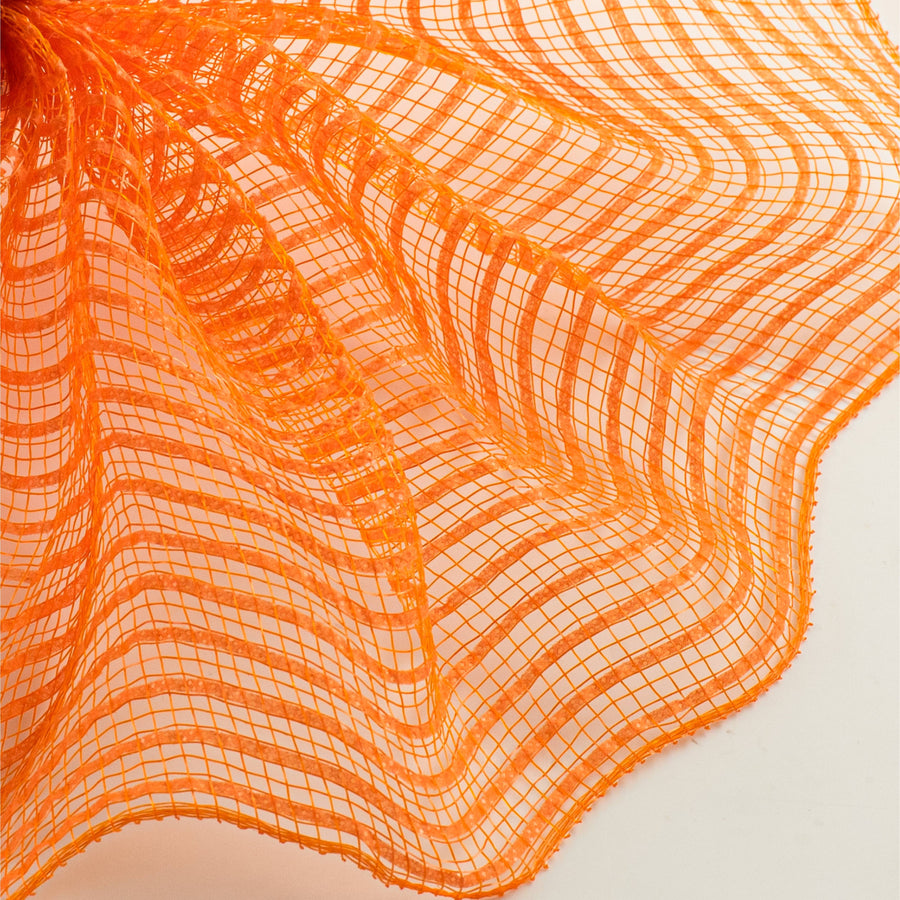10" Breeze Mesh: Orange