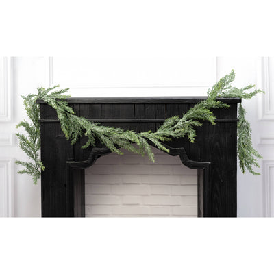 6' Frosted Value Cedar Garland