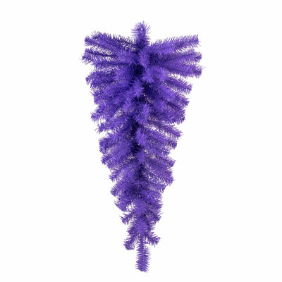 36" Pine Teardrop Swag: Purple (90 Tips)