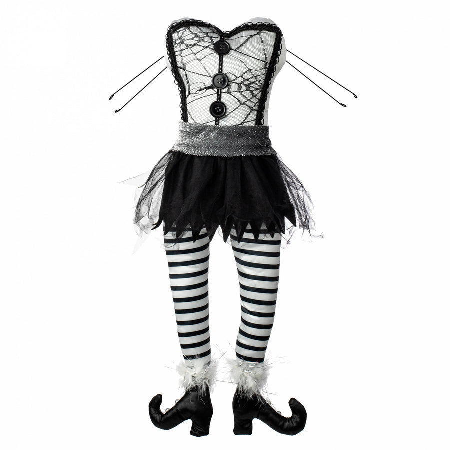 22" Mrs. Frankenstein Body: Black & White