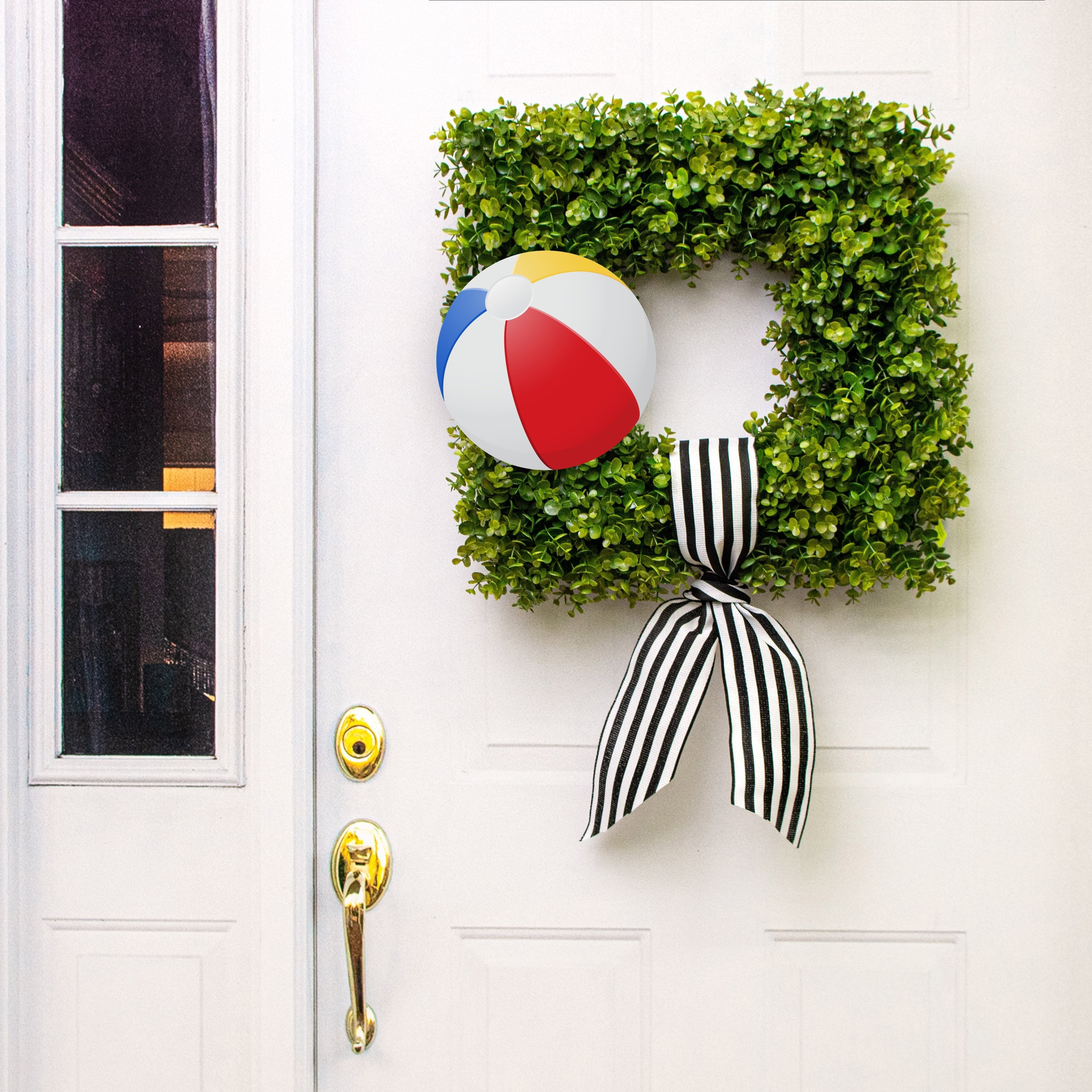 9.4" Waterproof Beach Ball Accent Lifestyle Photo