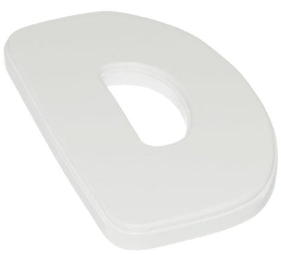 5" White Wood Letter- Baby Font: D