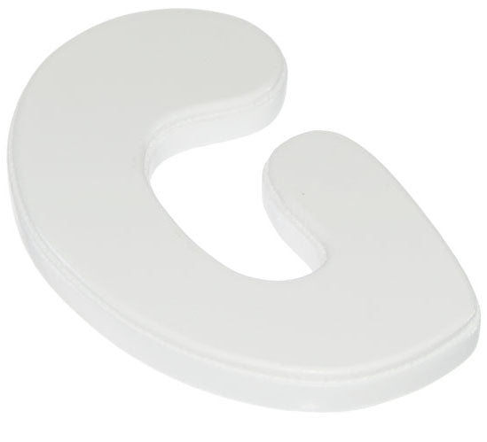 5" White Wood Letter- Baby Font: G