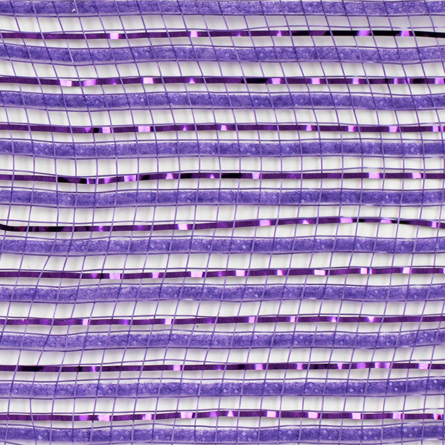 10" Metallic Breeze Mesh: Purple