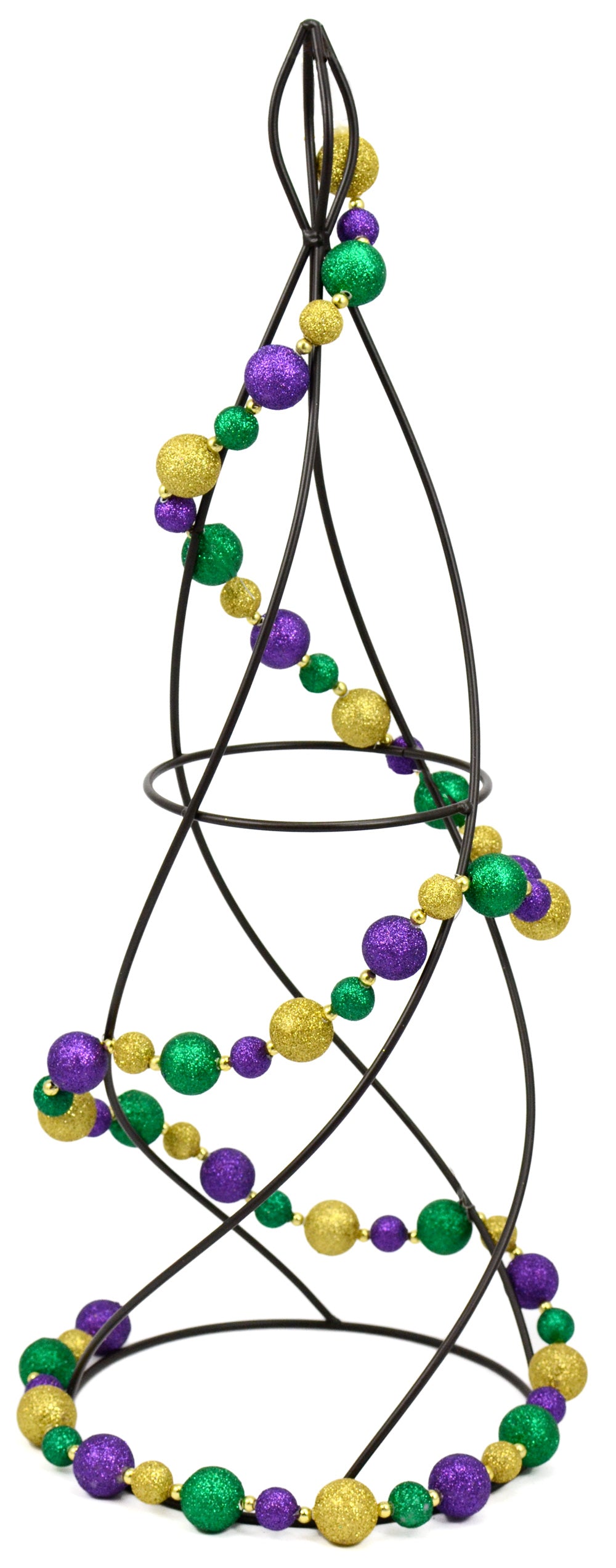 Small Mardi Gras Ball Garland: 6'