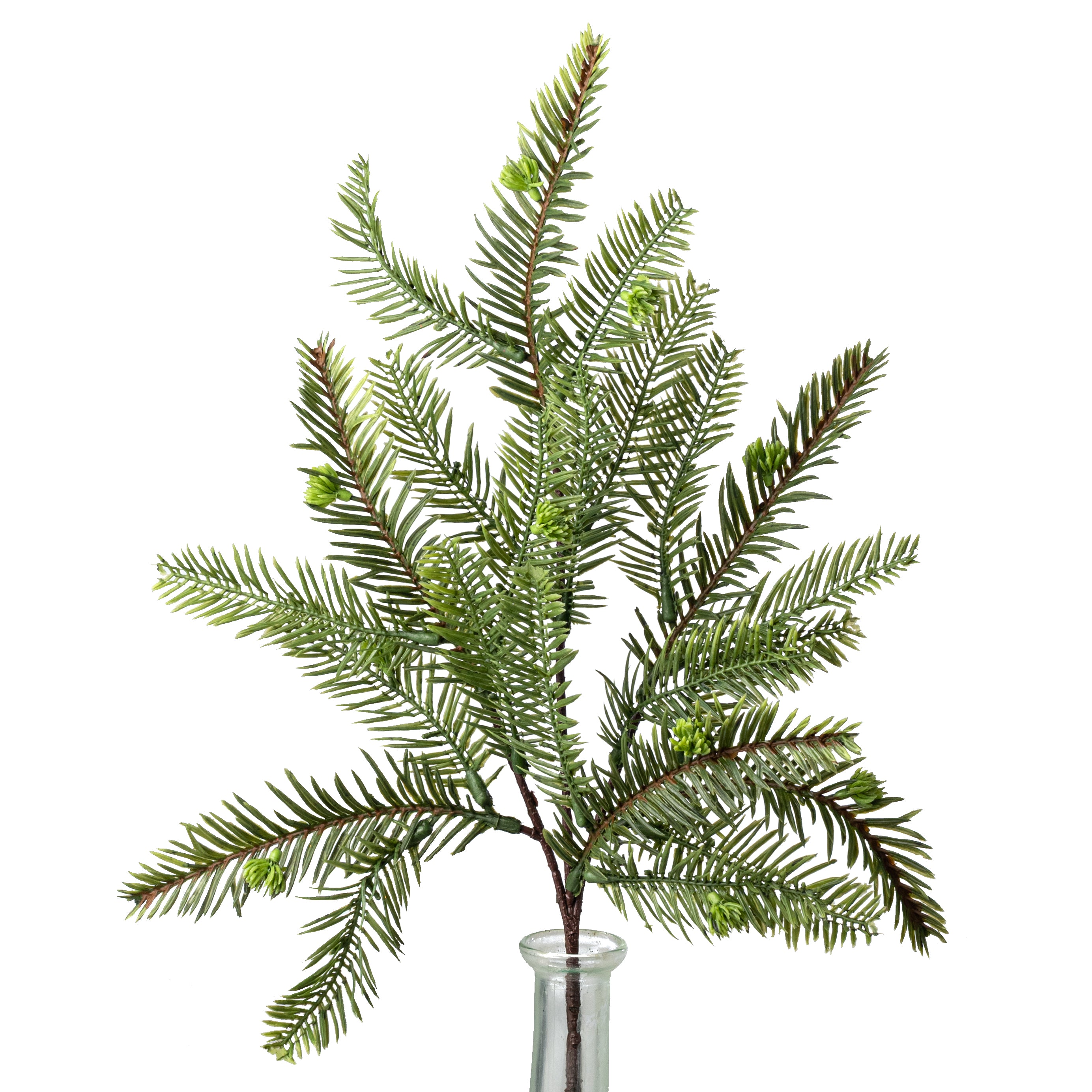 17" Hemlock Pine Spray