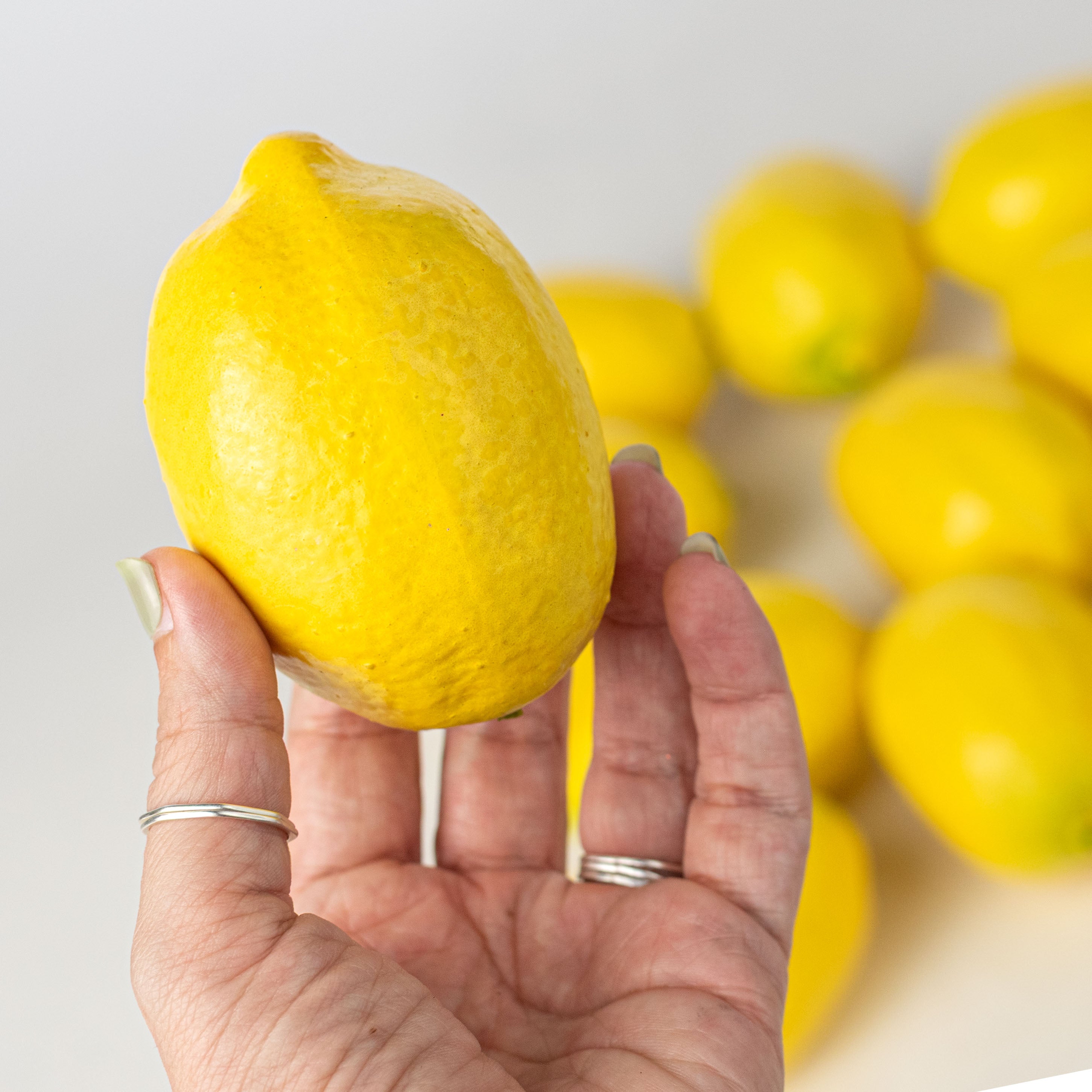 3.5" Artificial Lemons (12)