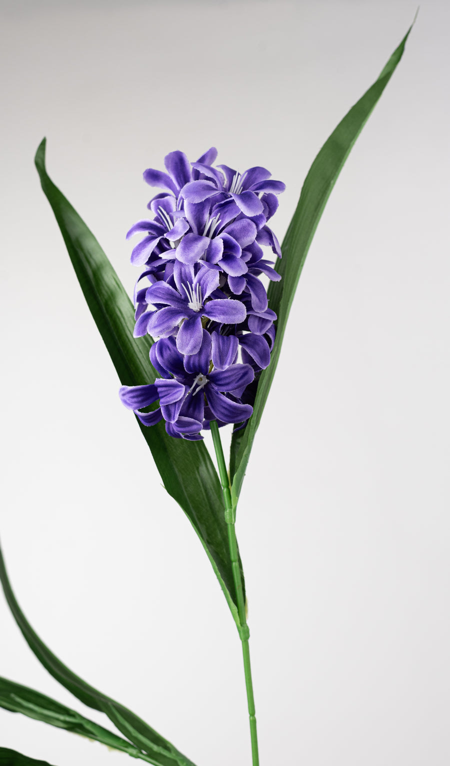 21" Satin Hyacinth Bush: Purple (7 Stem)