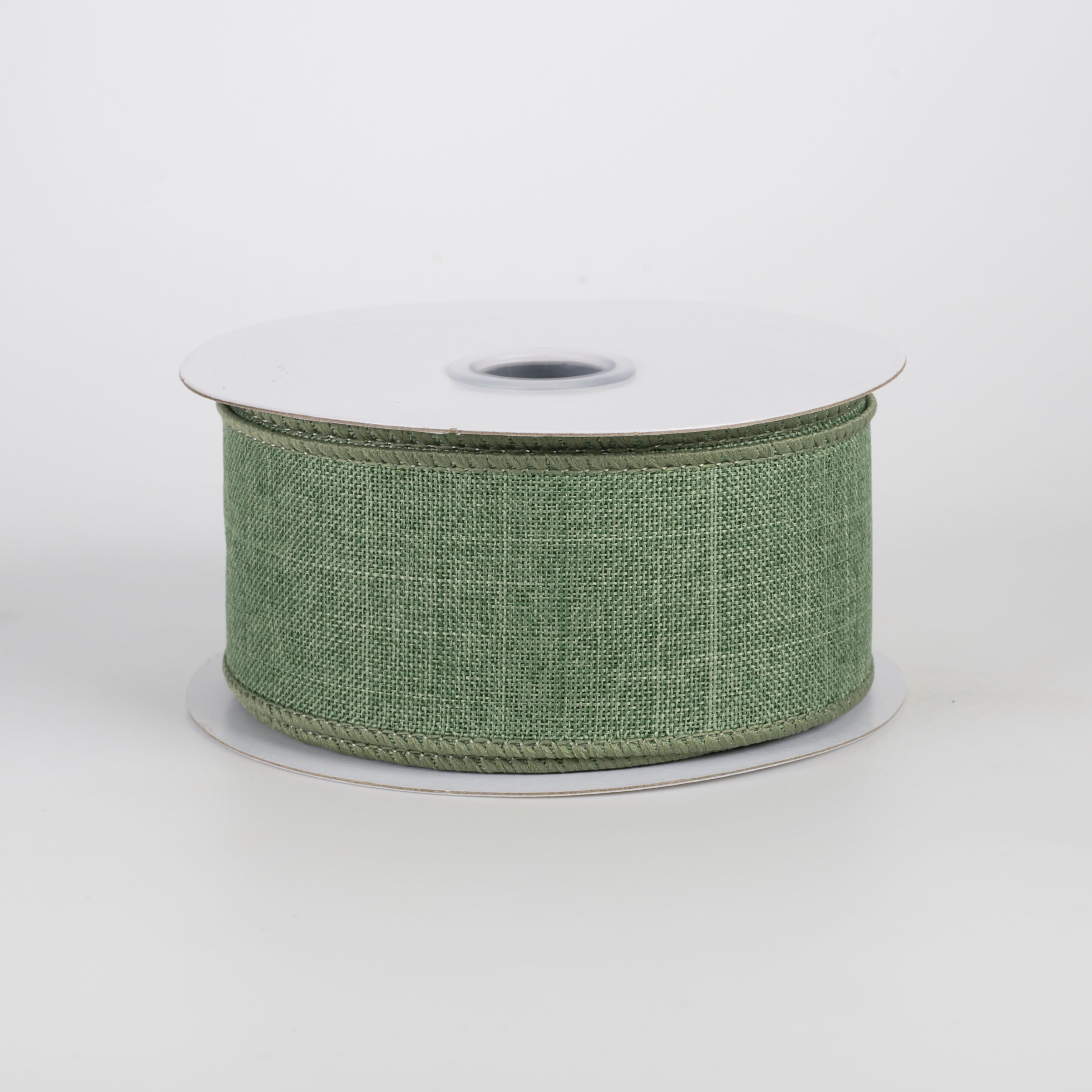 1.5" Royal Canvas Ribbon: Clover Green (10 Yards)