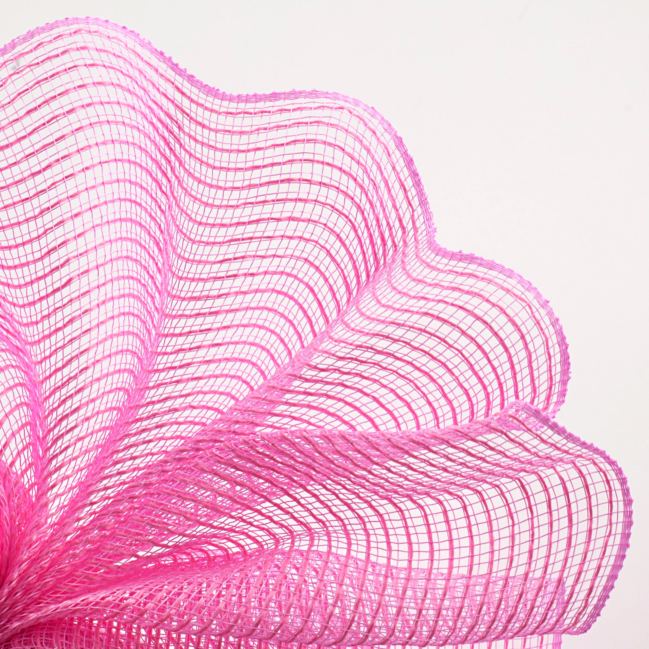 10" Stripe Fabric Mesh: Pink