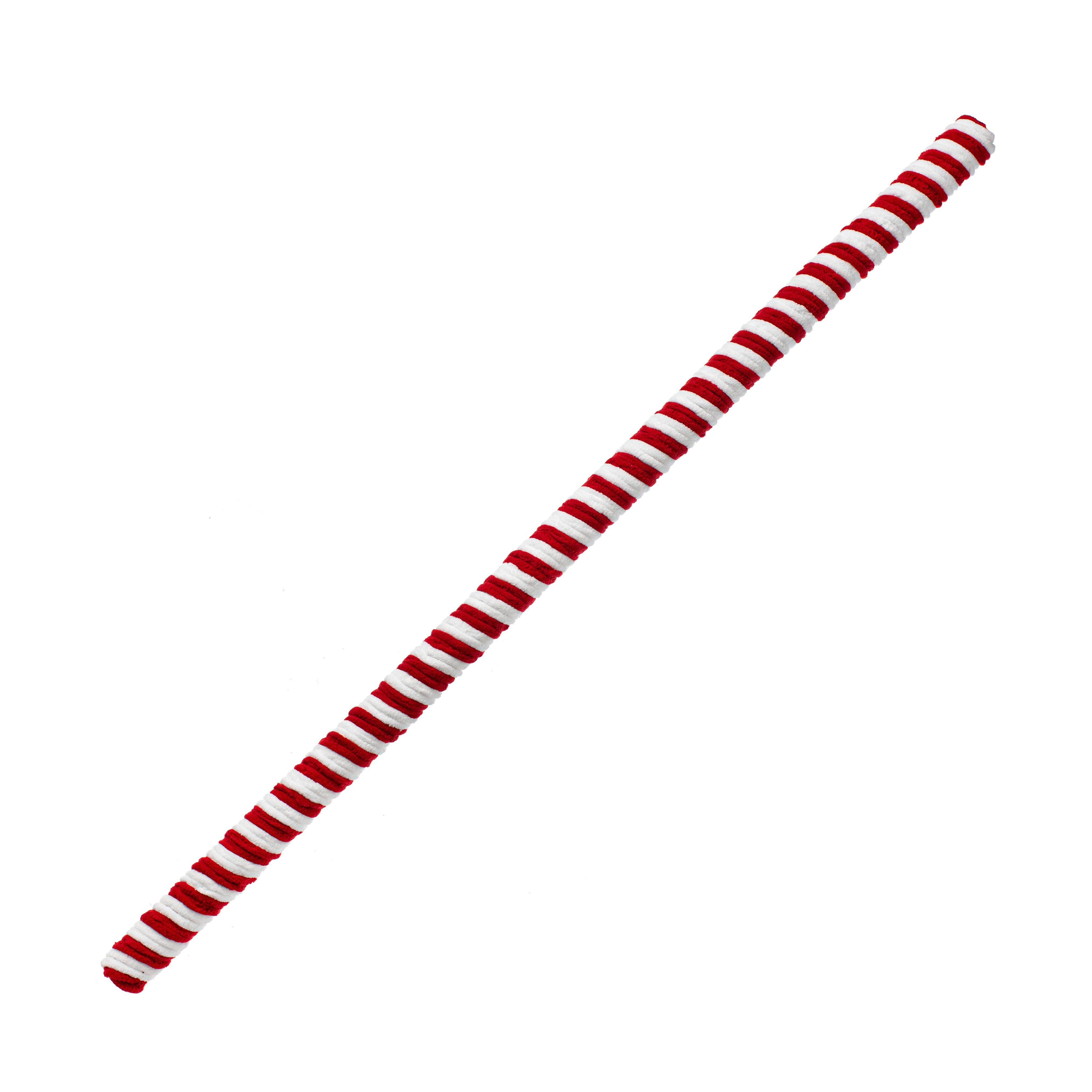 38" Velvet Peppermint Candy Cane Stick