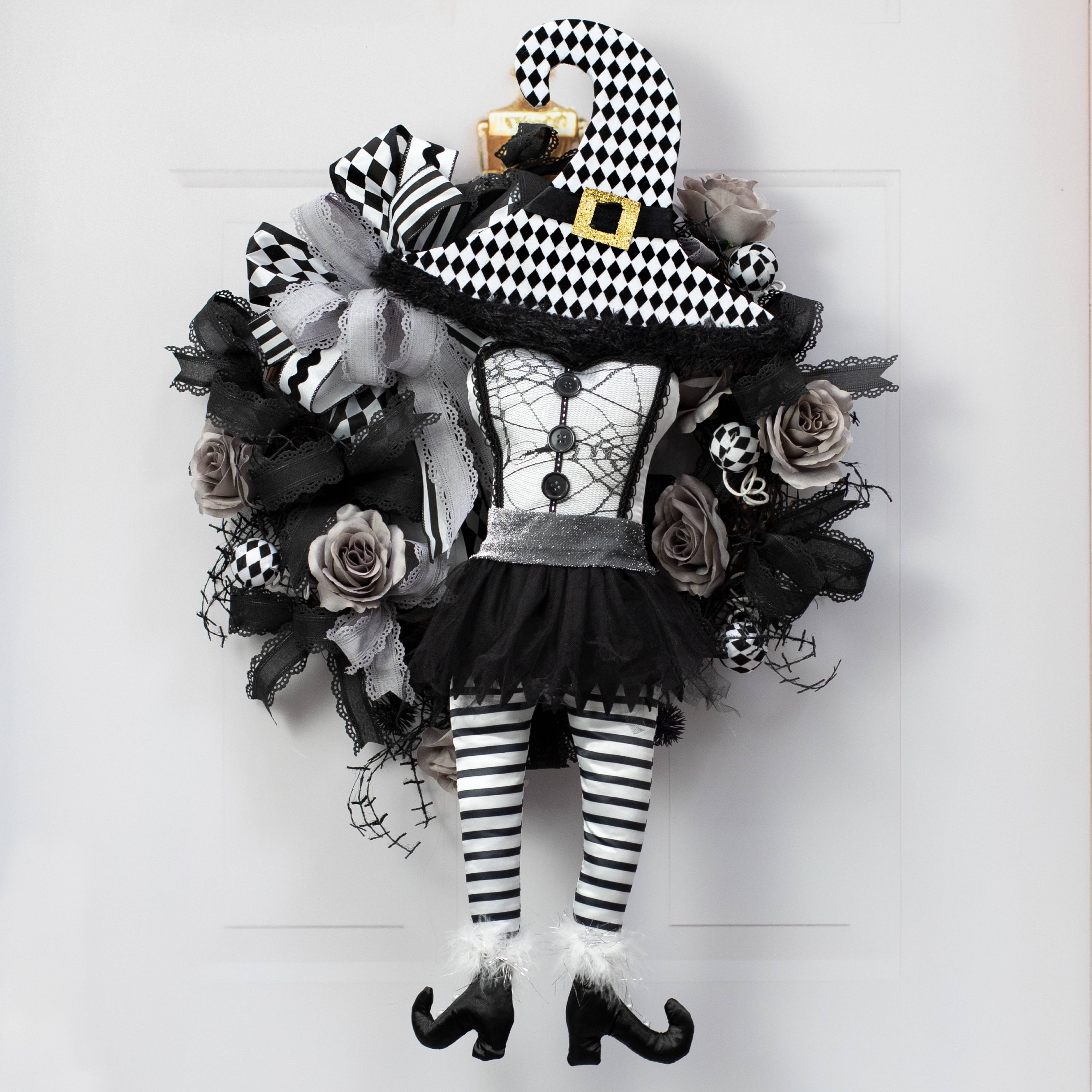 22" Mrs. Frankenstein Body: Black & White