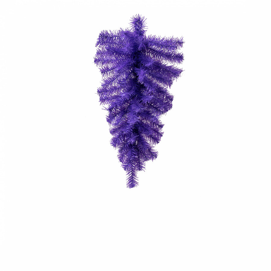 24" Pine Teardrop Swag: Purple (55 Tips)