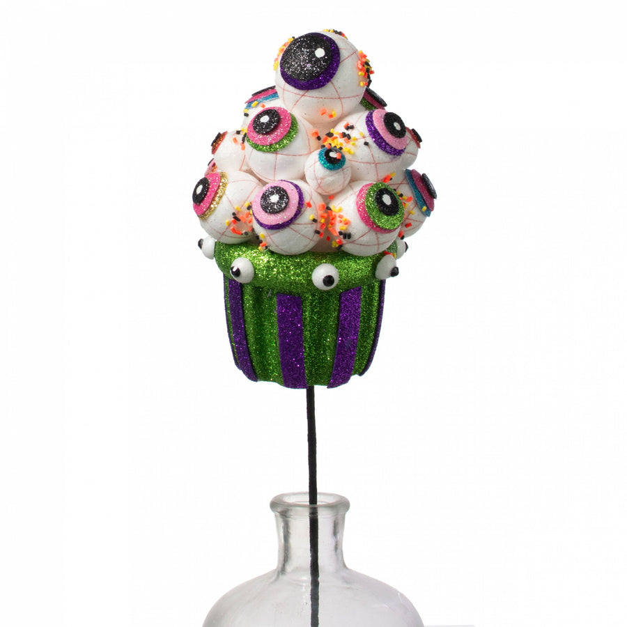 19" Halloween Eyeballs Cupcake Pick