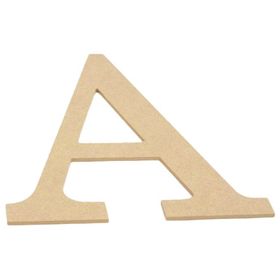 10" Decorative Wood Letter: A