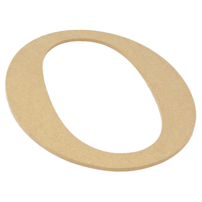10" Decorative Wood Letter: O