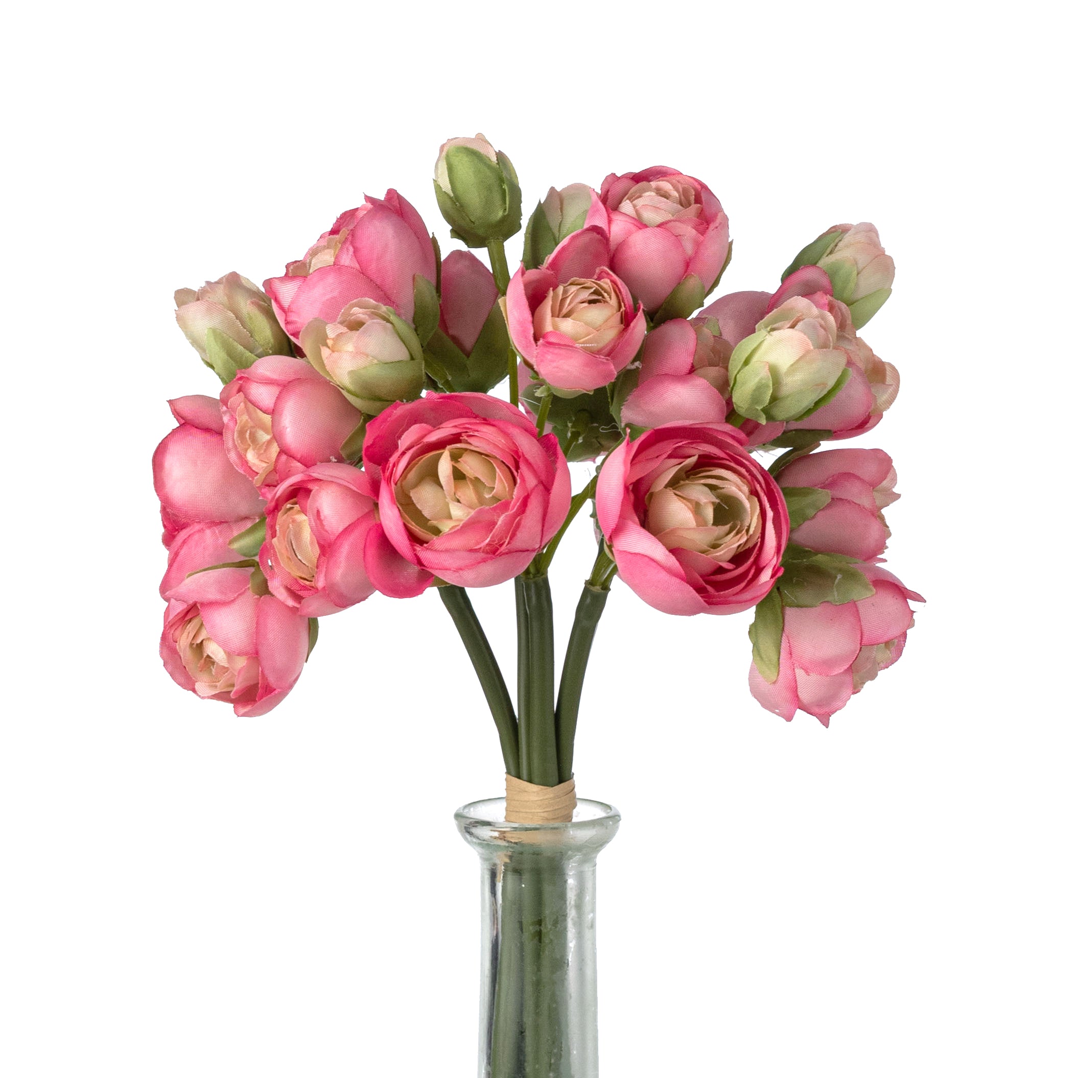 11" Mini Rose Bundle: Pink