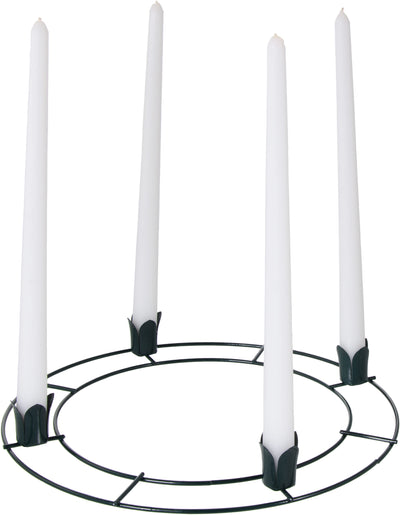 12" Advent Wire Wreath Frame: Green Lifestyle Photo